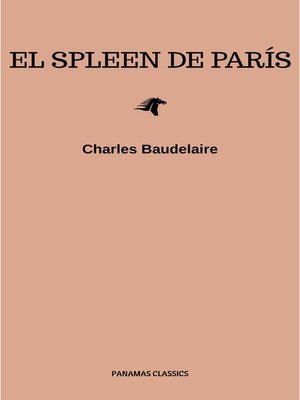 cover image of El spleen de París